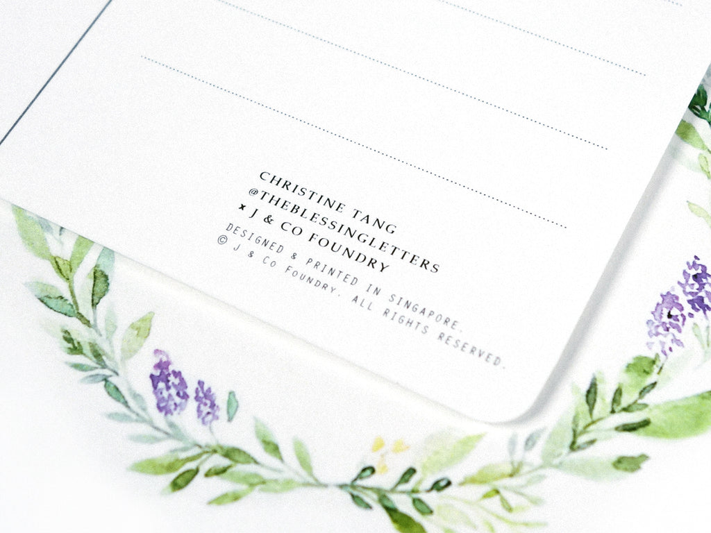 Collaboration to Inspire and Encourage with a little message of counting your blessings in tough times
