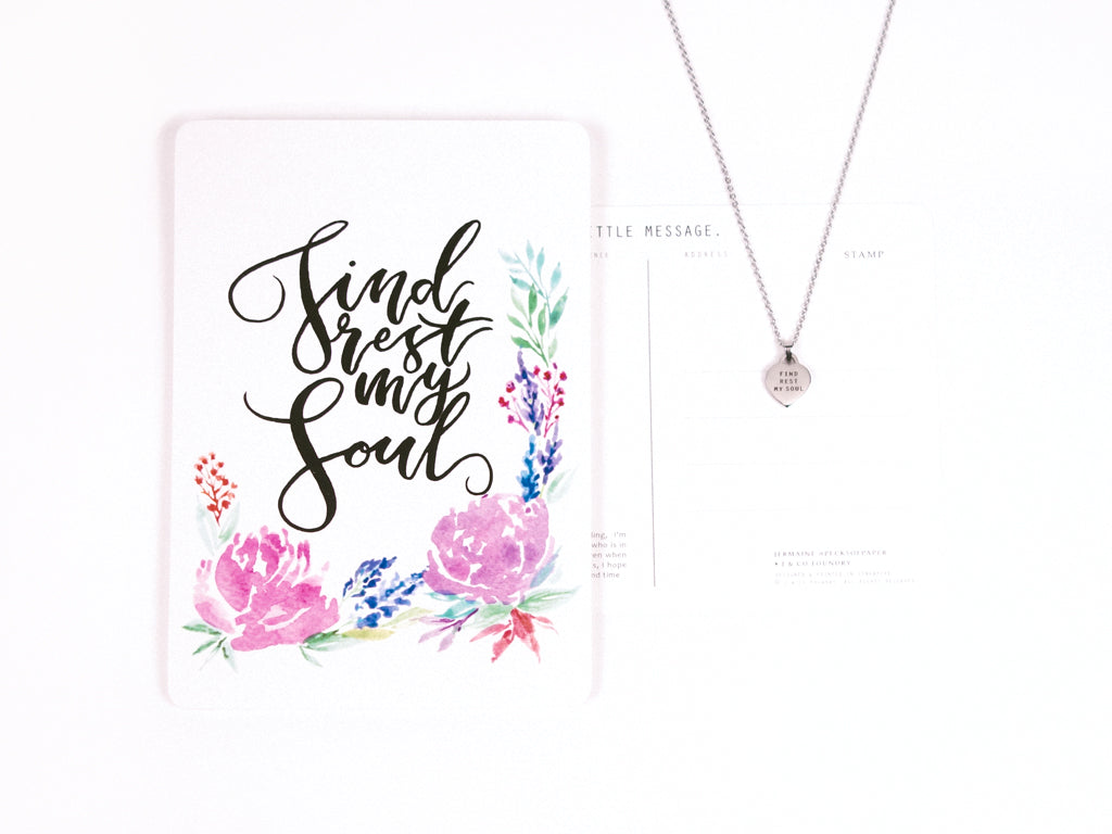 Collaboration Jewelry and Calligraphy to Inspire and Encourage