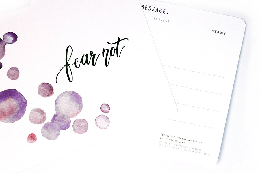 Calligraphy painting and lettering by Jessie Ma with JCollab