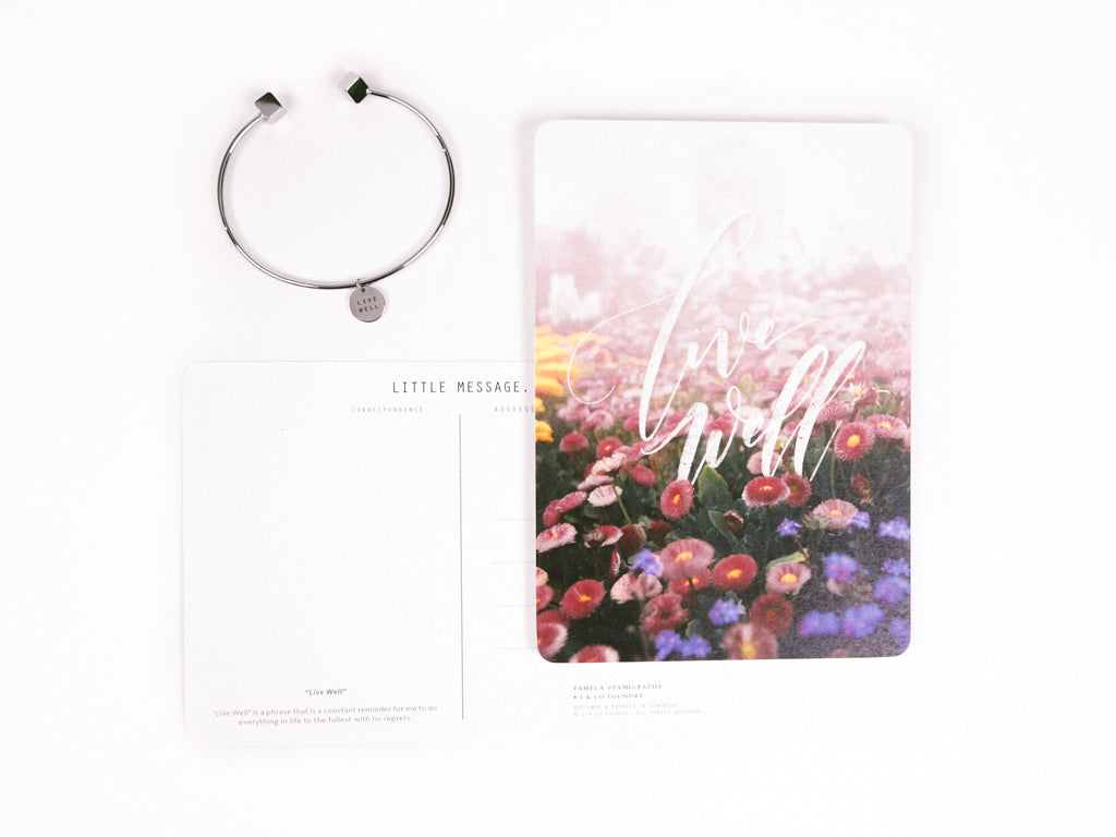 Live Well | Cube Bracelet 
