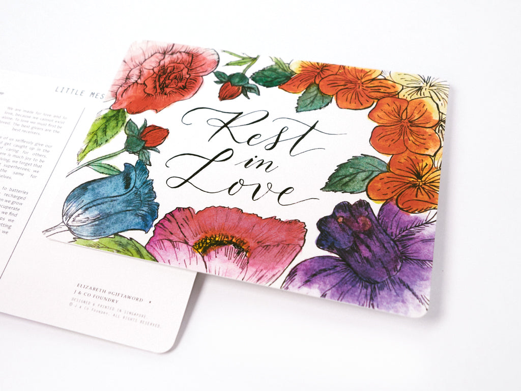 Jcollab Collaboration J & Co Foundry with Elizabeth Giftaword Inspirational Card