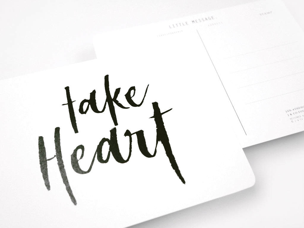 In this world, you will have trouble. But take heart, I have overcome the world.  - John 16:33