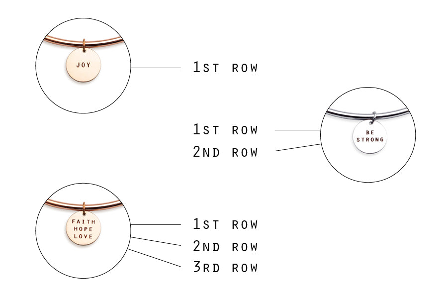Jewelry laser engraving words guide